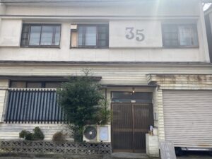 福井県福井市にある隠れ家的カフェと雑貨屋さん３５（ミーコ）の外観