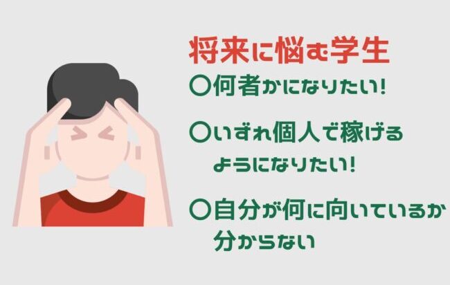 【自分に何が向いているか分からない】将来に悩む学生へ！ブログが人生を豊かにする理由3つ